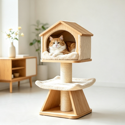 Multi-layer Stable Cat Climbing Tower