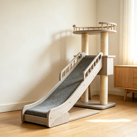Sturdy Sisal Cat Tree, Multi-layer Indoor Cat Climbing Frame